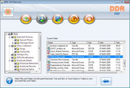 FAT Partition Data Recovery Software screenshot